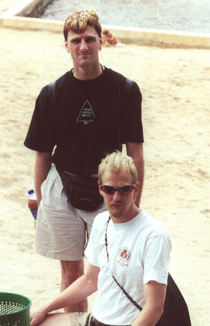 At the beach in Porec