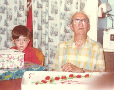 Me and my Grandpa Molloy